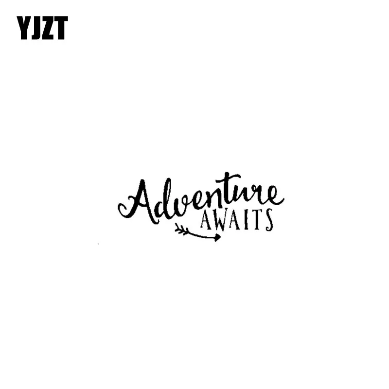 YJZT 17.8CM*7.4CM Adventure Awaits Vinyl Motorcycle Car Sticker Decals Black/Silver C13-000362
YJZT 17.8CM*7.4CM Adventure Awaits Vinyl Motorcycle Car Sticker Decals Black/Silver C13-000362