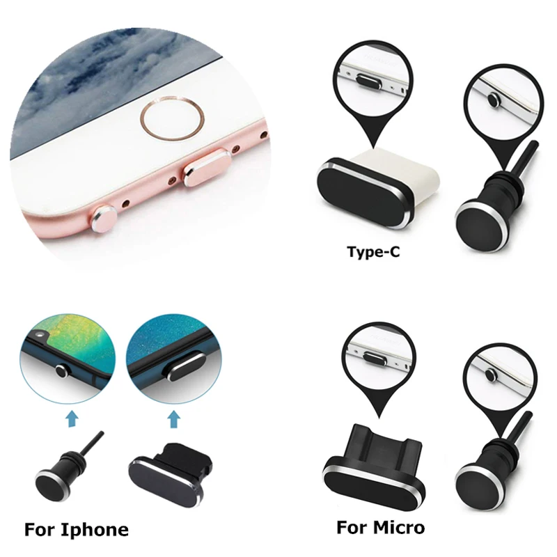 New Dust Plug Set Type C Micro for Iphone 12 11 Pro XR XS X 8 7 6S 5 Mobile Phone Accessories Jack for Android Samsung Xiaomi
New Dust Plug Set Type C Micro for Iphone 12 11 Pro XR XS X 8 7 6S 5 Mobile Phone Accessories Jack for Android Samsung Xiaomi