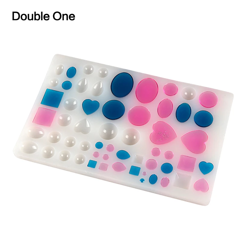 Time Gem Cabochon Pendant Silicone Resin Mold Heart Round Rectangle Jewelry Making DIY Craft White 1pc 255mm*160mm
Time Gem Cabochon Pendant Silicone Resin Mold Heart Round Rectangle Jewelry Making DIY Craft White 1pc 255mm*160mm