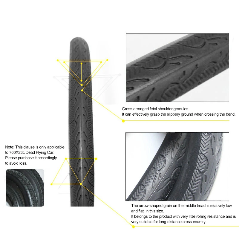 Bike Solid Tire 700x23C Road Bike Bicycle Cycling Riding Tubeless Tyre Wheel Lightweight Puncture-proof Bicycle Tire 2 Colors
Bike Solid Tire 700x23C Road Bike Bicycle Cycling Riding Tubeless Tyre Wheel Lightweight Puncture-proof Bicycle Tire 2 Colors