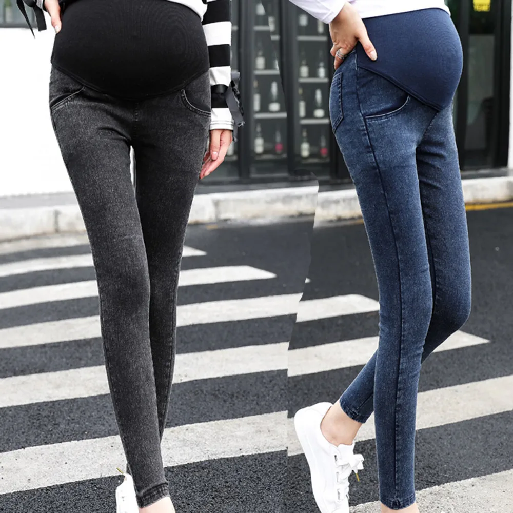 SAGACE Fitness Women Maternity Pregnancy Skinny Trousers Jeans Over The Pants Elastic Casual Women's Feet Stomach Lift Pants
SAGACE Fitness Women Maternity Pregnancy Skinny Trousers Jeans Over The Pants Elastic Casual Women's Feet Stomach Lift Pants