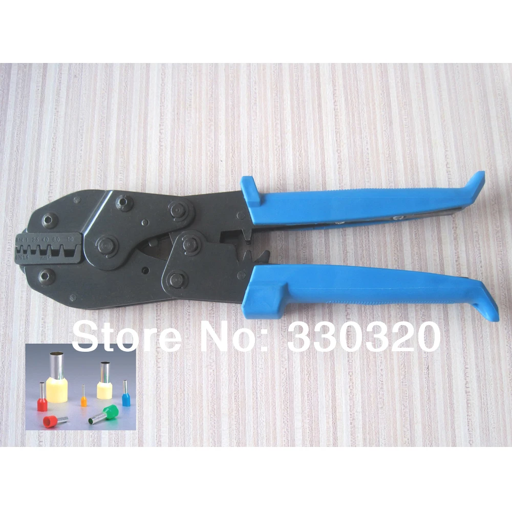 New style! RATCHET TERMINAL CRIMPING TOOLS For Wire/Cable Ferrules,Cable-End Sleeves 0.14-10mm2
New style! RATCHET TERMINAL CRIMPING TOOLS For Wire/Cable Ferrules,Cable-End Sleeves 0.14-10mm2