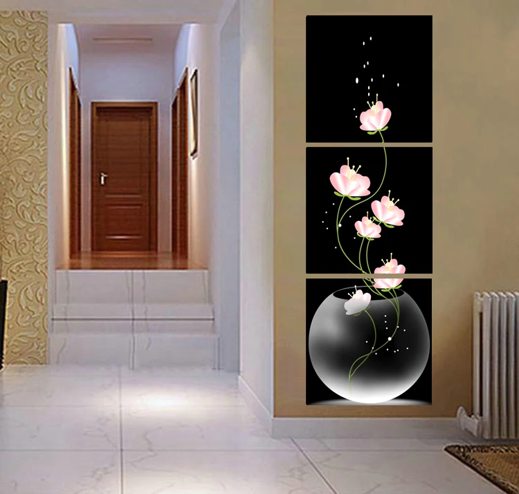 3 Pcs popular Modern canvas Wall Painting abstract Flowers Modular Picture wedding decoration for living room HD Print no frame
3 Pcs popular Modern canvas Wall Painting abstract Flowers Modular Picture wedding decoration for living room HD Print no frame