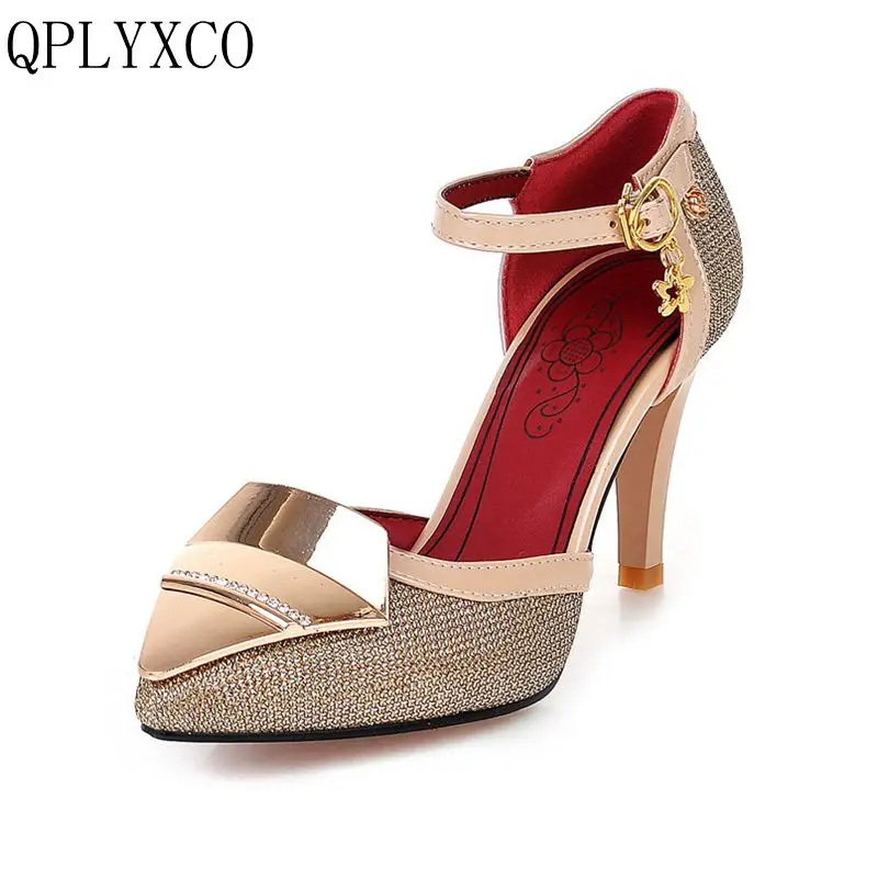 QPLYXCO Sale New fashion Big small Size 31-48 Summer Sandals Pointed toe Thin High Heel wedding Party women pumps shoes 230-1
QPLYXCO Sale New fashion Big small Size 31-48 Summer Sandals Pointed toe Thin High Heel wedding Party women pumps shoes 230-1