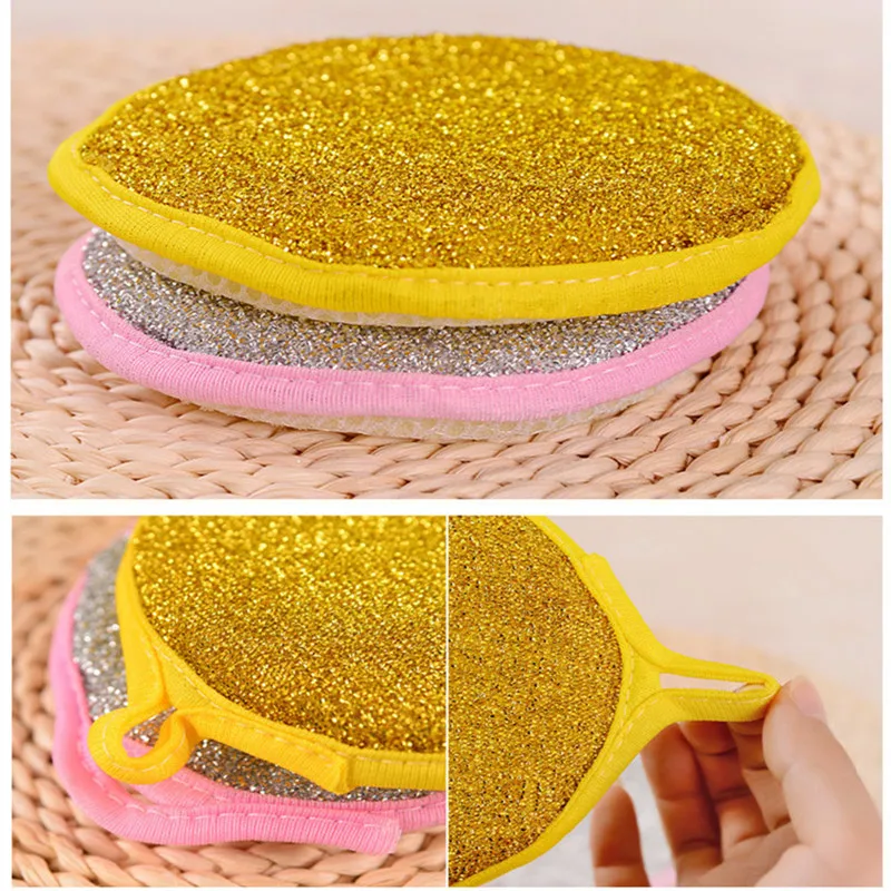1Pcs Thicken Double-sided Cleaning Cloths Kitchen Non Stick Oil Sponges Dish Towel Strong Decontamination Household Scouring Pad
1Pcs Thicken Double-sided Cleaning Cloths Kitchen Non Stick Oil Sponges Dish Towel Strong Decontamination Household Scouring Pad
