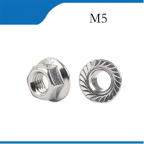 Free shipping 25pcs/Lot Metric Thread DIN6923 M5 304 Stainless Steel Hex Flange Nut Hexagon Nut With Flange m5 nut,nuts
Free shipping 25pcs/Lot Metric Thread DIN6923 M5 304 Stainless Steel Hex Flange Nut Hexagon Nut With Flange m5 nut,nuts