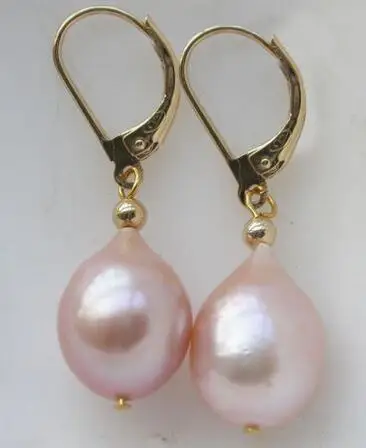 free shipping>>>>noble jewelry 14K Yellow Gold Natural AAA 10-12mm South Sea Pink Purple Dangle Pearl Earrings
free shipping>>>>noble jewelry 14K Yellow Gold Natural AAA 10-12mm South Sea Pink Purple Dangle Pearl Earrings