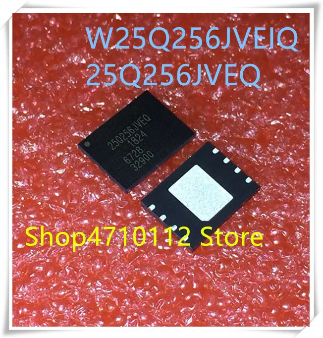 NEW 10PCS/LOT W25Q256JVEIQ 25Q256JVEQ W25Q256FVEIQ 25Q256FVEQ W25Q256 WSON-8 IC | Электроника