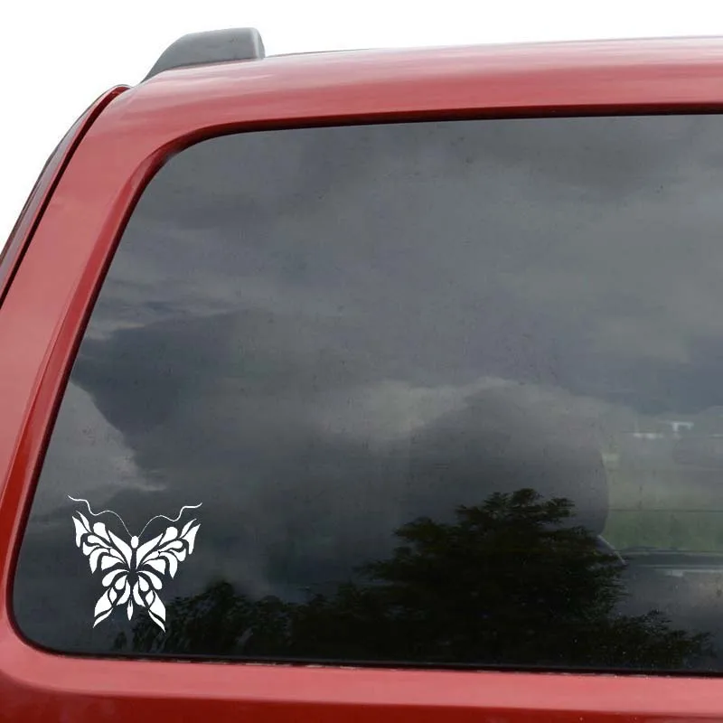 YJZT 15.1CM*14.8CM Elegant Butterfly Lovely Vinyl Decal Nice Car Sticker Black/Silver C19-0536
YJZT 15.1CM*14.8CM Elegant Butterfly Lovely Vinyl Decal Nice Car Sticker Black/Silver C19-0536