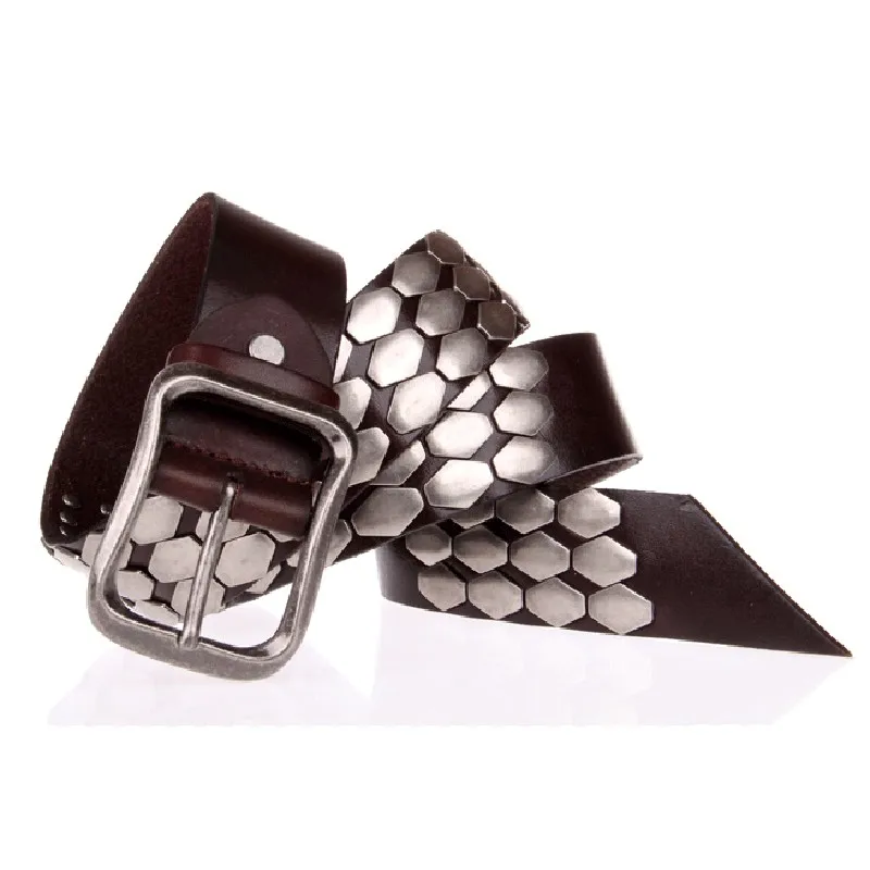 Top Layer Individuality Male Belt Genuine Leather Belts Novelty Designed Personally Gift for Man Scales Decoration for Jeans
Top Layer Individuality Male Belt Genuine Leather Belts Novelty Designed Personally Gift for Man Scales Decoration for Jeans