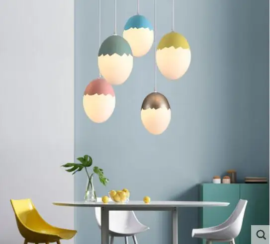 Egg-shaped restaurant bedroom creative chandelier modern minimalist macarons cartoon lights
Egg-shaped restaurant bedroom creative chandelier modern minimalist macarons cartoon lights