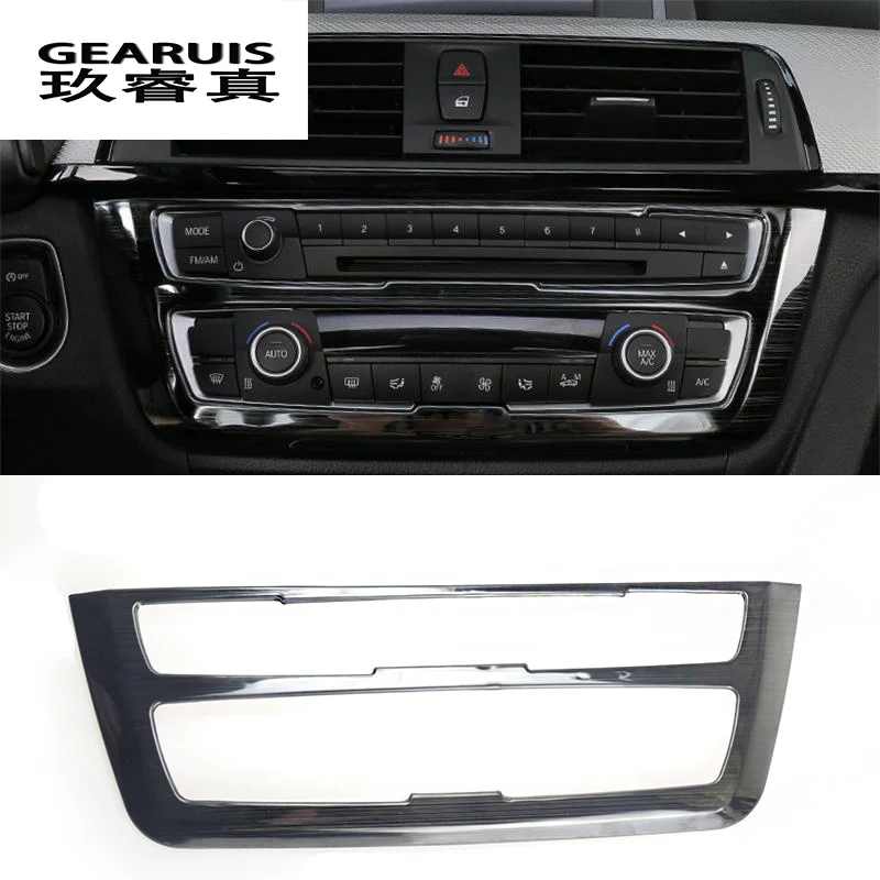 Car Styling Air Conditioning CD Panel stainless steel Covers Stickers Trim for BMW F30 F34 3 series GT Auto Interior Accessories
Car Styling Air Conditioning CD Panel stainless steel Covers Stickers Trim for BMW F30 F34 3 series GT Auto Interior Accessories