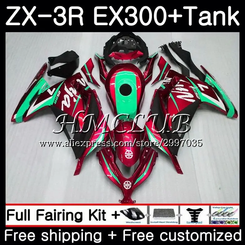 Впрыска для KAWASAKI NINJA EX 300 ZX 3R 300R 2013 2014 2015 47HC. 15 ZX3R EX300 ZX-3R ZX300R винно-красный топ 13 14 15 обтекатель oem
Впрыска для KAWASAKI NINJA EX 300 ZX 3R 300R 2013 2014 2015 47HC. 15 ZX3R EX300 ZX-3R ZX300R винно-красный топ 13 14 15 обтекатель oem