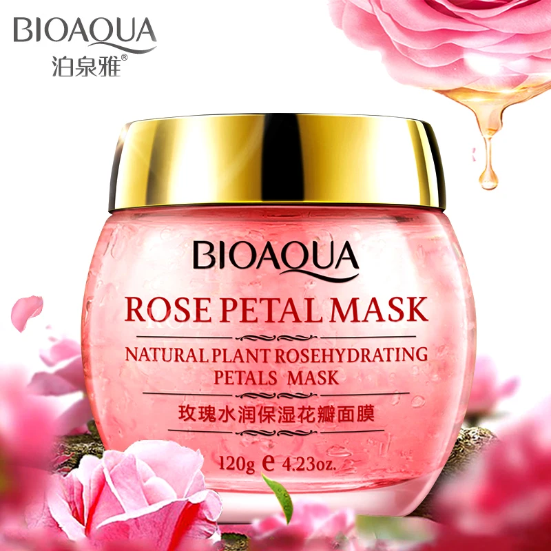 BIOAQUA No Wash Rose Petal Sleeping Mask Cream Essence Moisturizing Night Cream Anti Aging Anti Wrinkle Nutrition Face Mask
BIOAQUA No Wash Rose Petal Sleeping Mask Cream Essence Moisturizing Night Cream Anti Aging Anti Wrinkle Nutrition Face Mask