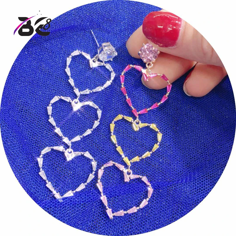 Be 8 Hot Sale Drop Earrings Love Heart Shape Long Dangle Earrings Elegent Evening Dinner Part Wedding Jewelry Luxury E612
Be 8 Hot Sale Drop Earrings Love Heart Shape Long Dangle Earrings Elegent Evening Dinner Part Wedding Jewelry Luxury E612