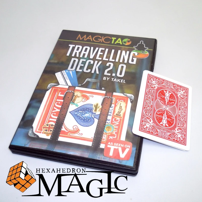 Travelling Deck 2.0 with gimmick card by Takel and magic tao close-up street stage card magic tricks products toys
Travelling Deck 2.0 with gimmick card by Takel and magic tao close-up street stage card magic tricks products toys