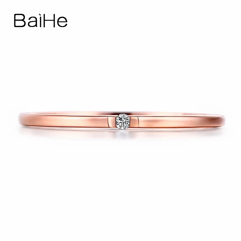 BAIHE Solid 18k розовое золото 0,013ct SI/H натуральный бриллиант свадебный браслет ювелирные украшения Модные женские бриллиантовые кольца для женщи...
BAIHE Solid 18k розовое золото 0,013ct SI/H натуральный бриллиант свадебный браслет ювелирные украшения Модные женские бриллиантовые кольца для женщи...