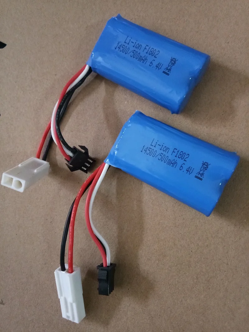 2PCS 6.4V 500mAh 14500 Li-ion Battery for WLTOYS 18401/02 4 drive High speed climbing Offroad racing XQWR14 HBX 2098B RC Car
2PCS 6.4V 500mAh 14500 Li-ion Battery for WLTOYS 18401/02 4 drive High speed climbing Offroad racing XQWR14 HBX 2098B RC Car