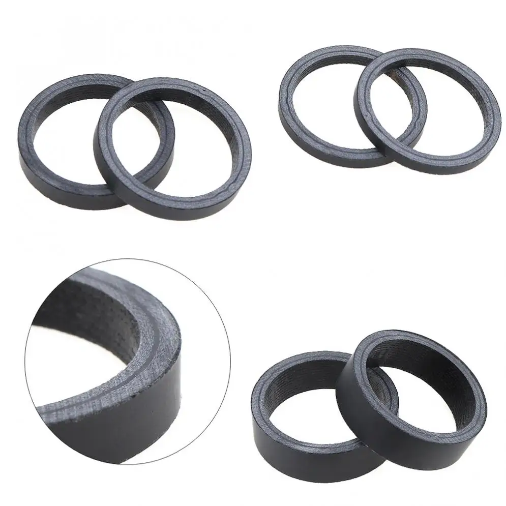 6pcs/set 1 1/8" UD Matte High Strength Full Carbon Fibre Bike Fork Headset Spacer 3mm 5mm 10mm for Road Mountain Bicycle
6pcs/set 1 1/8" UD Matte High Strength Full Carbon Fibre Bike Fork Headset Spacer 3mm 5mm 10mm for Road Mountain Bicycle