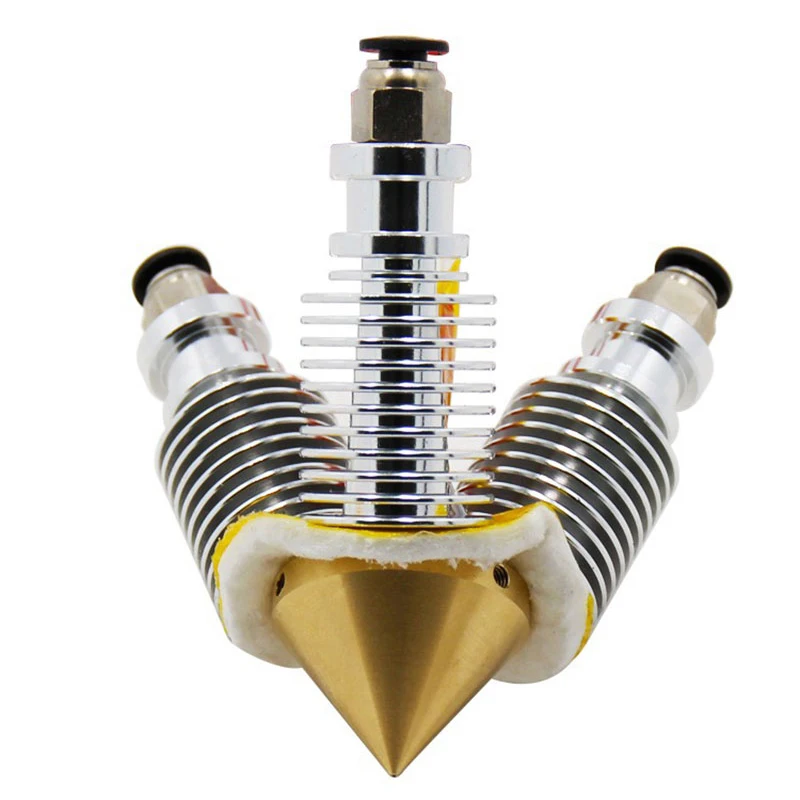 3D printer jhead Full kit Brass Nozzle 3 IN 1 OUT 0.4mm for E3D-V6 Mixed-Color 3d diamond hotend
3D printer jhead Full kit Brass Nozzle 3 IN 1 OUT 0.4mm for E3D-V6 Mixed-Color 3d diamond hotend