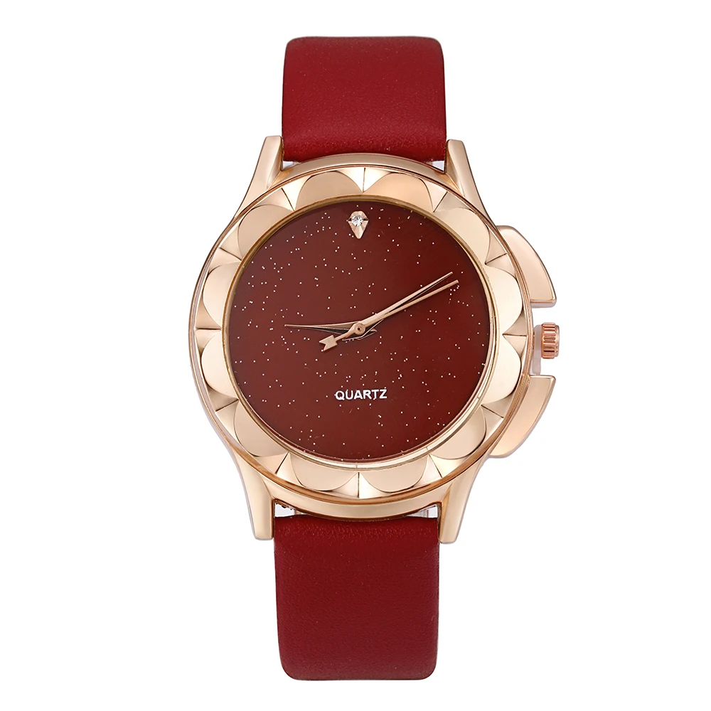 Creative Flower Shape Girl Case Watches Leather Watch New pattern Casual Fashion Quartz Women Wrist Watch Relogio Feminino
Creative Flower Shape Girl Case Watches Leather Watch New pattern Casual Fashion Quartz Women Wrist Watch Relogio Feminino