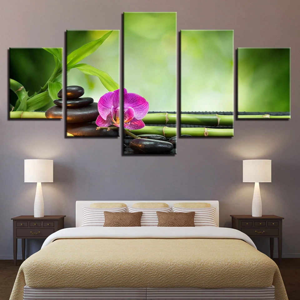 Canvas Painting HD Prints Home Decoration 5 Pieces Flower Wall Art Modular Stone Pictures For Bedside Background Artwork Poster
Canvas Painting HD Prints Home Decoration 5 Pieces Flower Wall Art Modular Stone Pictures For Bedside Background Artwork Poster