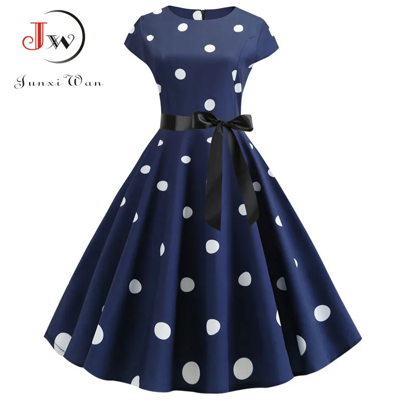 2021 Women Summer Dress Vintage Floral Print Rockabilly Dress Robe Femme Sundress Vestidos Plus Size Polka Dot Party Dress
2021 Women Summer Dress Vintage Floral Print Rockabilly Dress Robe Femme Sundress Vestidos Plus Size Polka Dot Party Dress