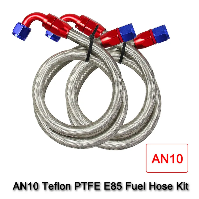 2Pcs 1m 10AN Stainless Steel Braided Engine Oil Fuel Line Hose Fitting End Adapter Auto Parts
2Pcs 1m 10AN Stainless Steel Braided Engine Oil Fuel Line Hose Fitting End Adapter Auto Parts