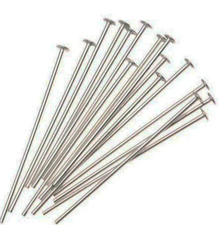 45mm Flat End Head Pin Iron Silver color Diy jewelry Findings , Bead making
45mm Flat End Head Pin Iron Silver color Diy jewelry Findings , Bead making