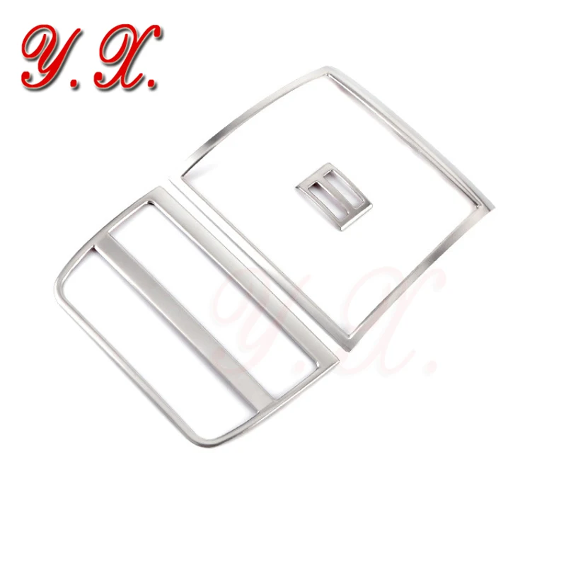 Car styling For BMW Rear seat A/C Vent Interior Trim Decorative Covers Sticker For BMW 5 series F10 GT Car Accessories
Car styling For BMW Rear seat A/C Vent Interior Trim Decorative Covers Sticker For BMW 5 series F10 GT Car Accessories