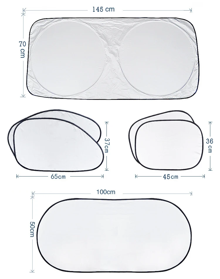 6 PCS/SET Car Cover Sunshade Prevent Snow Sun UV-rays Car Windshield Cover Protector Shelter Silver Auto Car Accessories
6 PCS/SET Car Cover Sunshade Prevent Snow Sun UV-rays Car Windshield Cover Protector Shelter Silver Auto Car Accessories