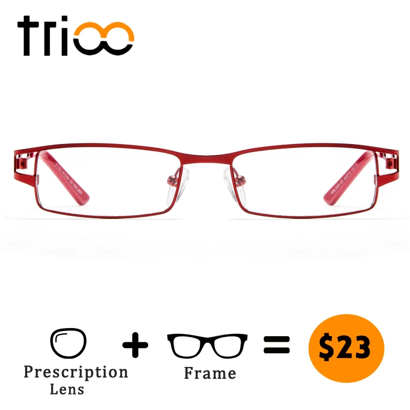 Очки для близорукости TRIOO, женские очки по рецепту, металлическая квадратная красная оправа, прозрачные линзы, астигматические очки, высоко...
Очки для близорукости TRIOO, женские очки по рецепту, металлическая квадратная красная оправа, прозрачные линзы, астигматические очки, высоко...