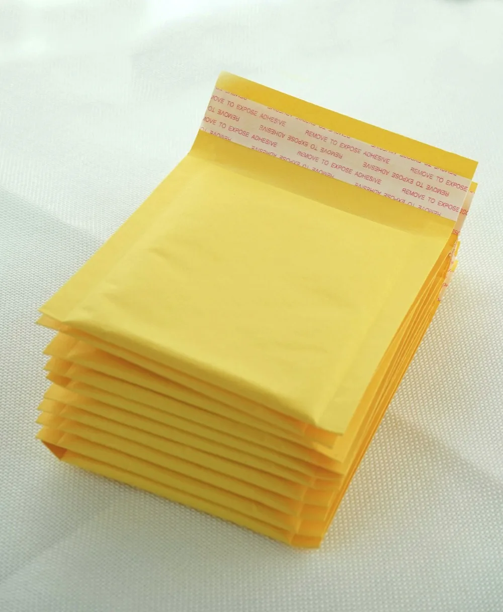 (110*150mm) 10pcs/lots Bubble Mailers Padded Envelopes Packaging Shipping Bags Kraft Bubble Mailing Envelope Bags
(110*150mm) 10pcs/lots Bubble Mailers Padded Envelopes Packaging Shipping Bags Kraft Bubble Mailing Envelope Bags