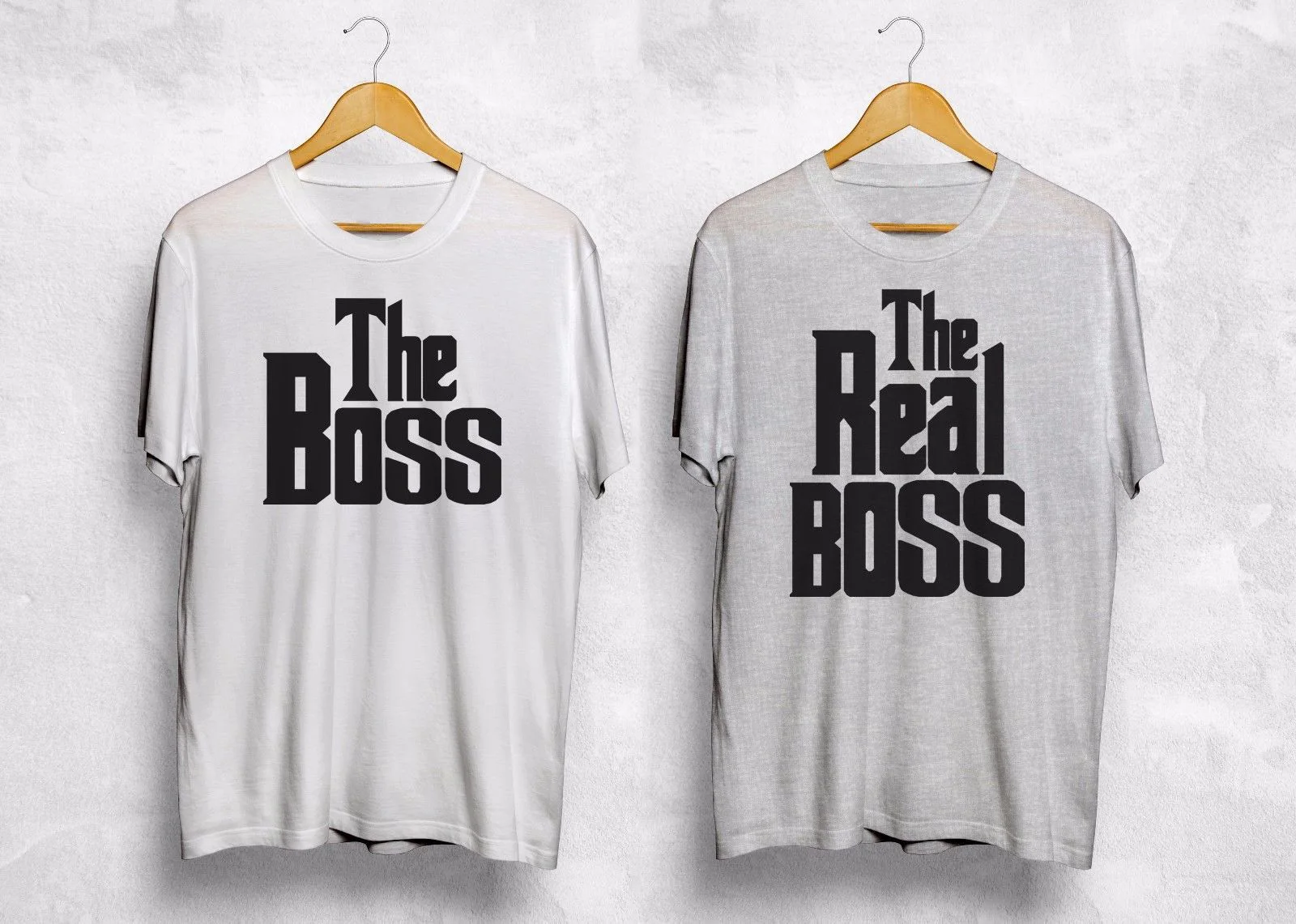 The Boss The Real Boss T Shirt Matching Couple Valentines Gift Boyfriend Wifey Summer Tops Cotton Short Sleeve T-Shirt
The Boss The Real Boss T Shirt Matching Couple Valentines Gift Boyfriend Wifey Summer Tops Cotton Short Sleeve T-Shirt