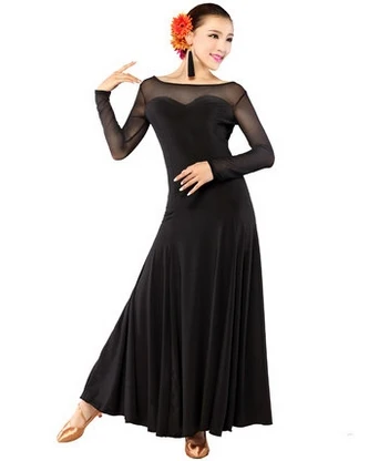 New Elegant Black/Red Long Dress,Girls Standard Ballroom Dancing Expansion Skirt,Professional Waltz/Tango Competition Stage Wear
New Elegant Black/Red Long Dress,Girls Standard Ballroom Dancing Expansion Skirt,Professional Waltz/Tango Competition Stage Wear