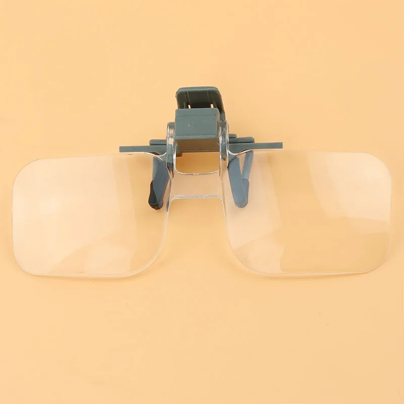 Light-weight Glasses Style Magnifier 2X PMMA acrylic Magnifying Glass with Clip Loupe for Needlework Crafts Reading eyewear
Light-weight Glasses Style Magnifier 2X PMMA acrylic Magnifying Glass with Clip Loupe for Needlework Crafts Reading eyewear