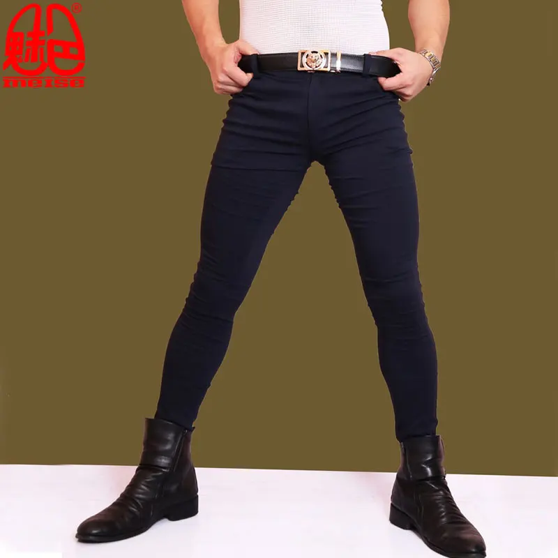 Sexy Men Fashion Jeans Elastic Pencil Pants Casual Soft Comfortble Tight Trousers Erotic Lingerie Club Gay Wear Plus Size F73
Sexy Men Fashion Jeans Elastic Pencil Pants Casual Soft Comfortble Tight Trousers Erotic Lingerie Club Gay Wear Plus Size F73