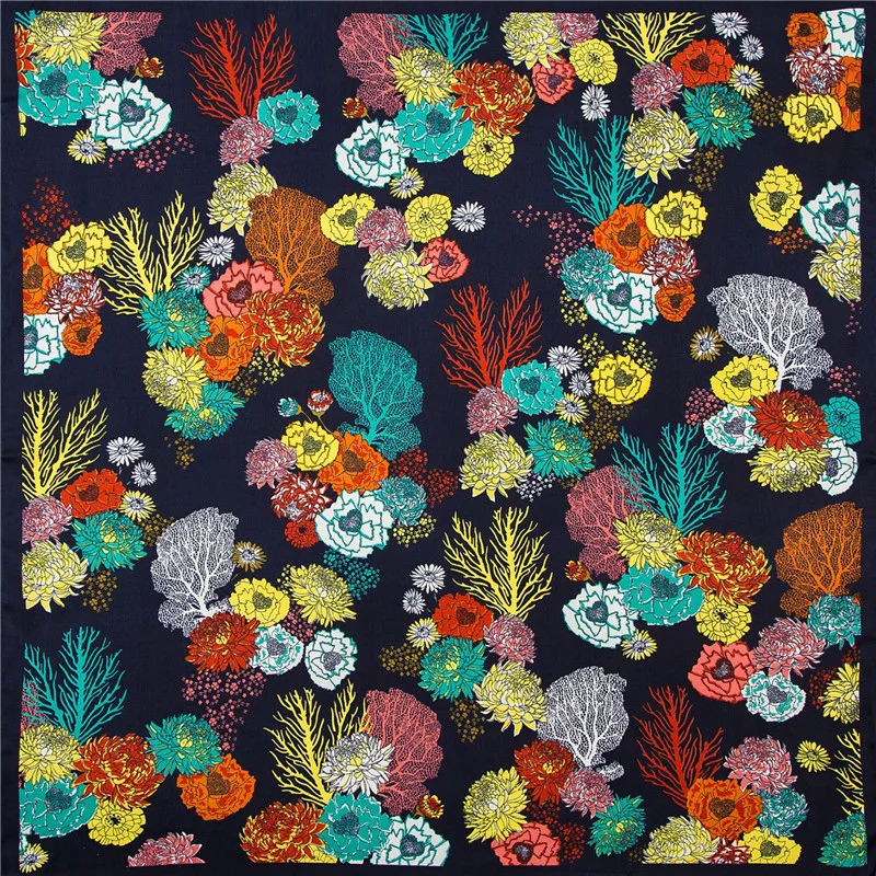 POBING 70cm*70cm Floral Print Small Square Scarves Hijab Luxury Brand Stain Silk Women Scarf Lady Headband Neckerchief Bandana
POBING 70cm*70cm Floral Print Small Square Scarves Hijab Luxury Brand Stain Silk Women Scarf Lady Headband Neckerchief Bandana