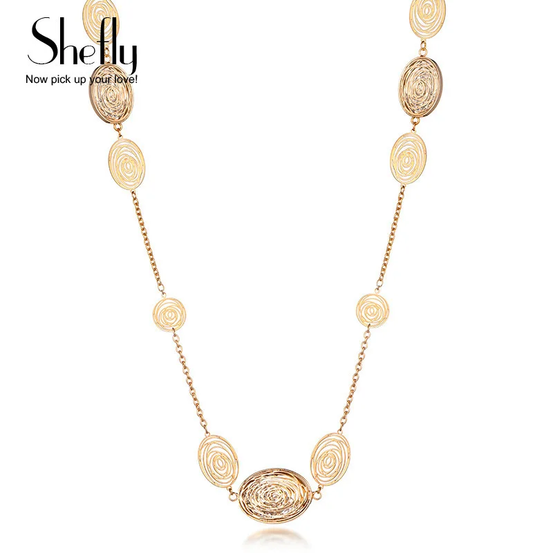 2020 Bohemia Sweater Chain Necklace For Women Gold Color Rose Hollow Rhinestone Long Necklace Brand Jewelry New Collar femenino
2020 Bohemia Sweater Chain Necklace For Women Gold Color Rose Hollow Rhinestone Long Necklace Brand Jewelry New Collar femenino