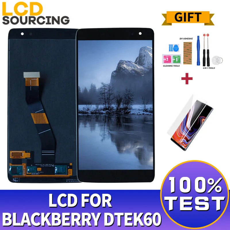 5 дюймов для Blackberry Dtek60 ЖК дисплей кодирующий преобразователь сенсорного экрана в