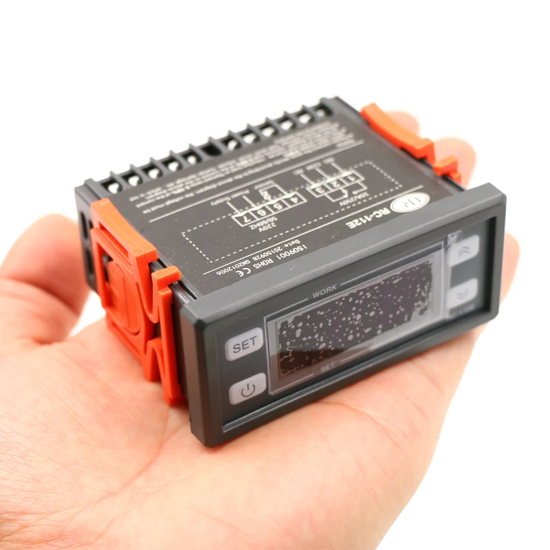 1Pcs RC-112E 230V30A Hot / Cold ON / OFF Relay Switch Universal Digital Temperature Controller Regulator Family Farm Thermostat
1Pcs RC-112E 230V30A Hot / Cold ON / OFF Relay Switch Universal Digital Temperature Controller Regulator Family Farm Thermostat