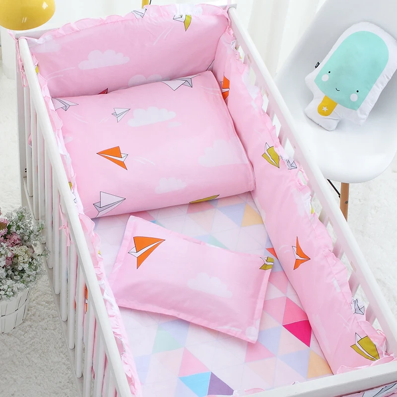 7PCS Color Cotton Baby Crib Bedding Set Baby Quilt Crib Bumper newborn baby girl bedding,100% cott,(4bumpers+sheet+pillow+duvet)
7PCS Color Cotton Baby Crib Bedding Set Baby Quilt Crib Bumper newborn baby girl bedding,100% cott,(4bumpers+sheet+pillow+duvet)
