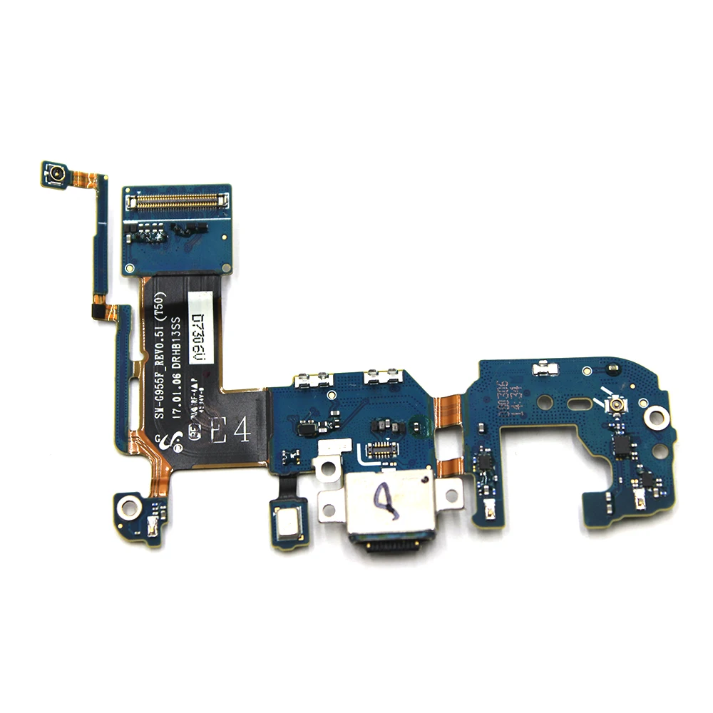 10 шт./лот для Samsung Galaxy S8 Plus G955F + плата USB порта зарядки гибкий кабель запасные