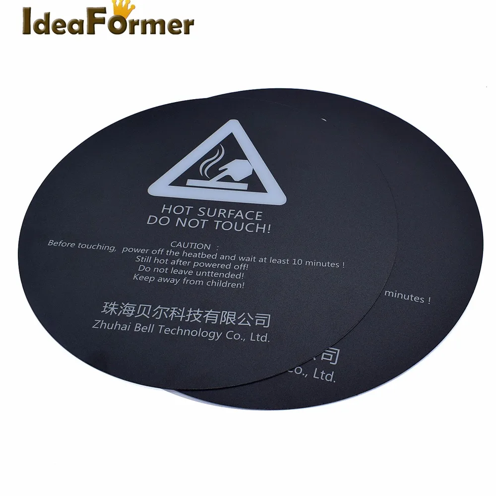 3D Printer Kossel Heat bed Sticker With Tape 200mm or 220mm Round Print Build Plate Tape For Delta 3D Printer Part
3D Printer Kossel Heat bed Sticker With Tape 200mm or 220mm Round Print Build Plate Tape For Delta 3D Printer Part