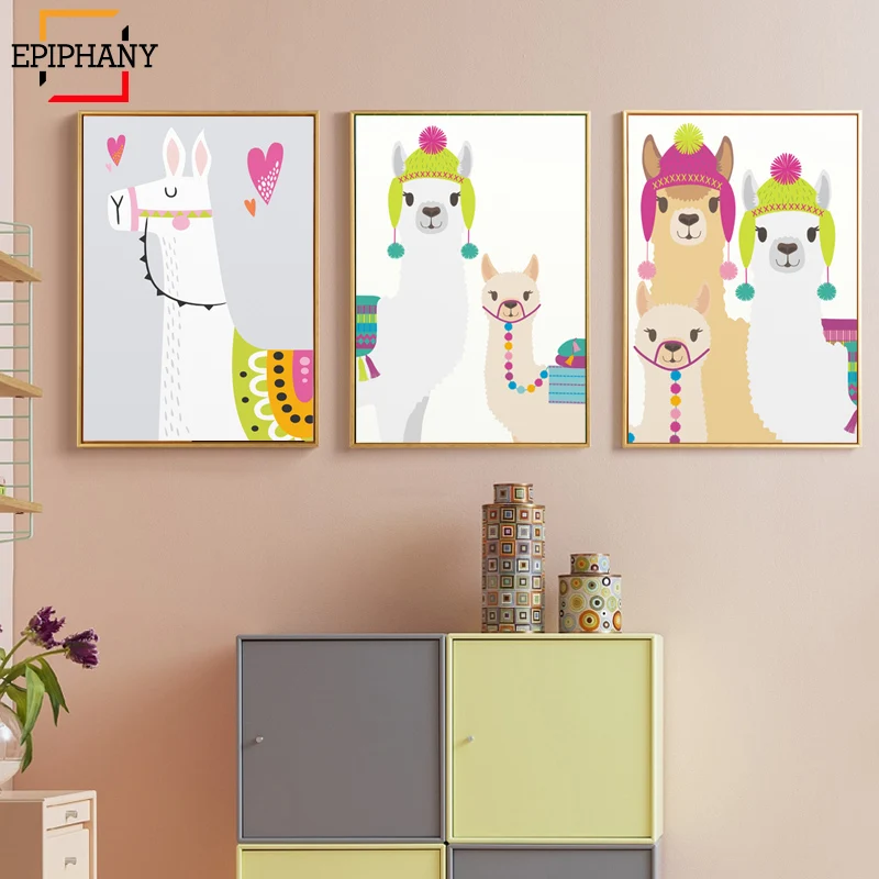 Lama Wall Art Print Boys Girls Nursery Funky Cactus Botanical Canvas Painting Kids Playroom Childs Bedroom Posters and Pictures
Lama Wall Art Print Boys Girls Nursery Funky Cactus Botanical Canvas Painting Kids Playroom Childs Bedroom Posters and Pictures