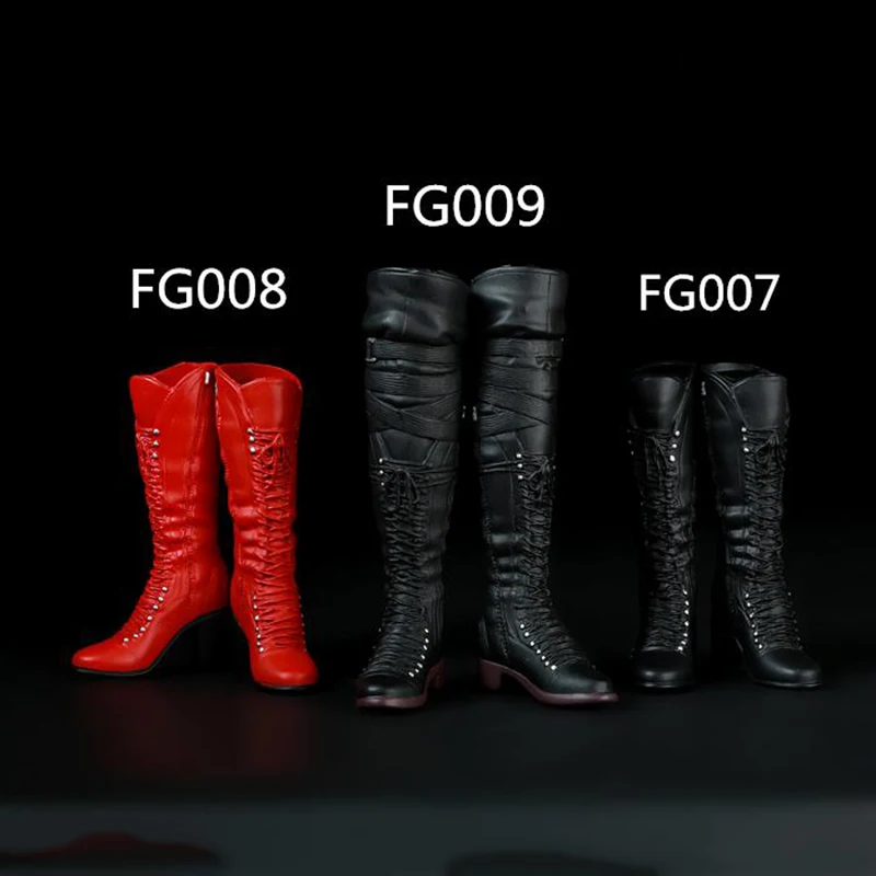 1/6 FG007 FG008 FG009 Women Action Figures Long and Middle Long Boots for 12 Inches Bodies Black and Red
1/6 FG007 FG008 FG009 Women Action Figures Long and Middle Long Boots for 12 Inches Bodies Black and Red