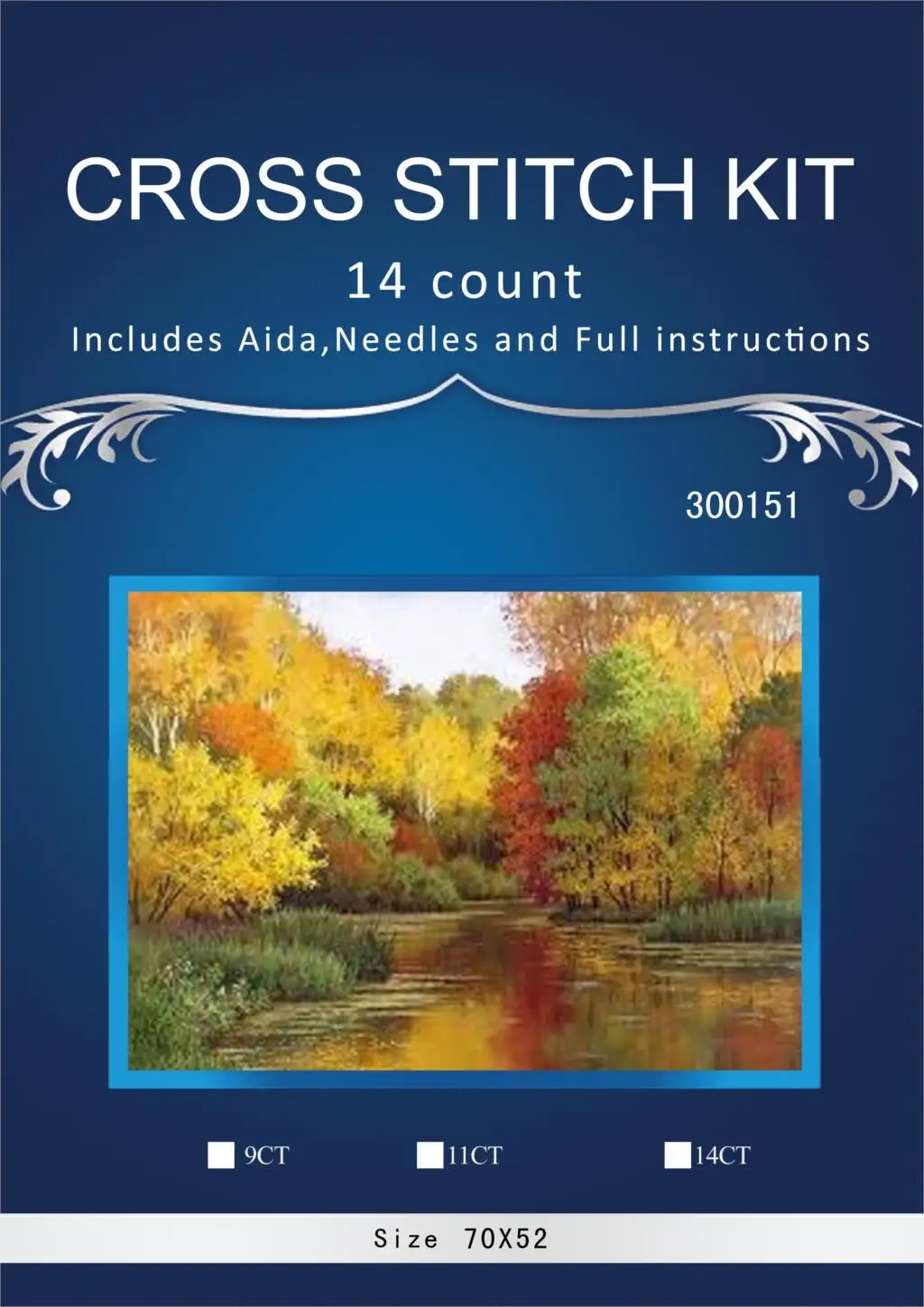 Free shipment 14CT Lovely Counted Cross Stitch Kit similar DMC Dim Beautiful Garden Similar dmc threads autumn forest river 2017
Free shipment 14CT Lovely Counted Cross Stitch Kit similar DMC Dim Beautiful Garden Similar dmc threads autumn forest river 2017