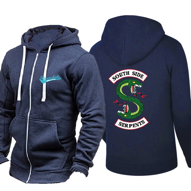 Riverdale Southside Serpents Casual Jacket Hoodie Sweatshirt Zipper Coat 2019 Cosplay Costumes
Riverdale Southside Serpents Casual Jacket Hoodie Sweatshirt Zipper Coat 2019 Cosplay Costumes