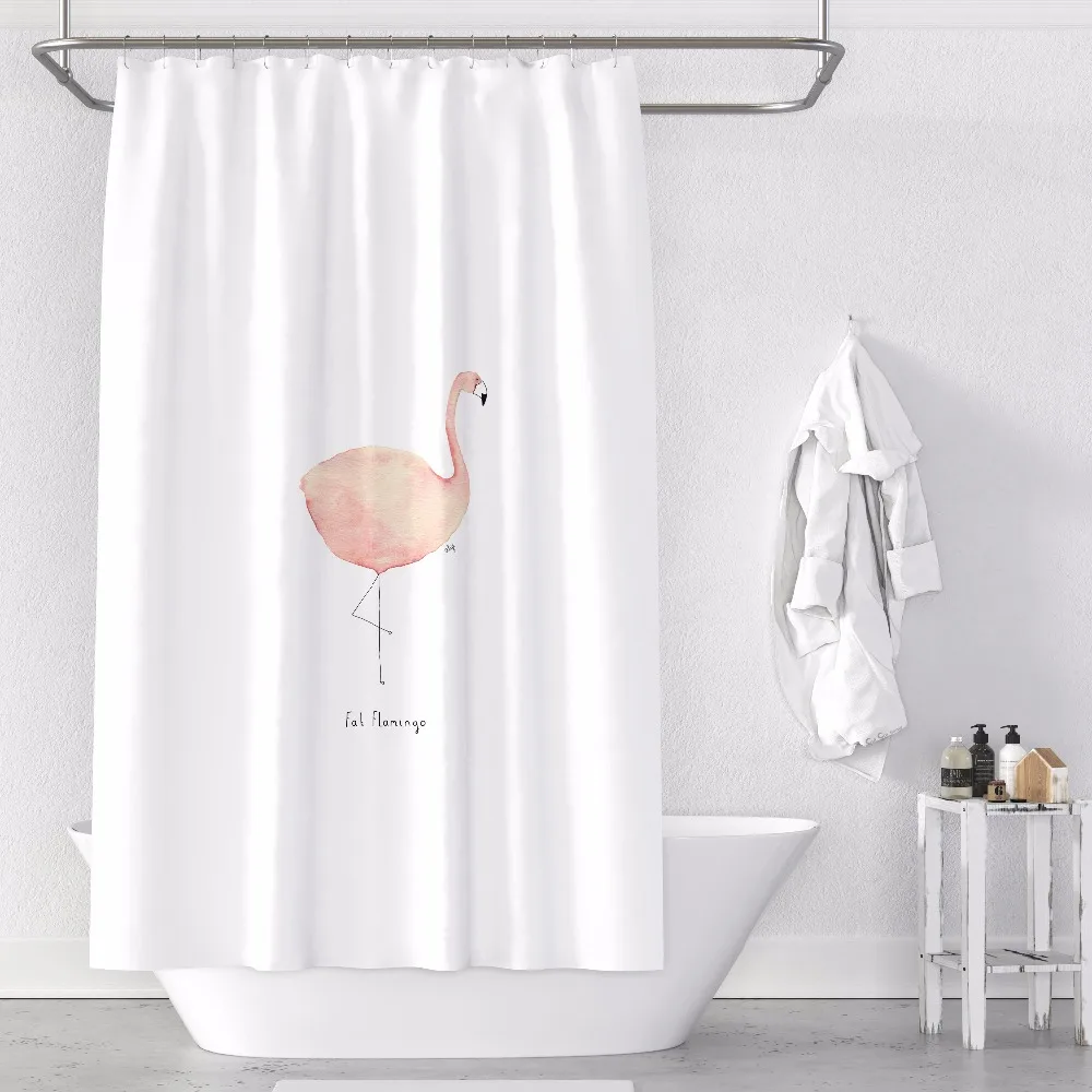 Custom Made Shower Curtain Bathroom Curtain Partition + Hooks 1.2/1.5/1.8/2x1.8m 1.5x2m 1.8x2m 2x2m 2.4x2m Flamingo White
Custom Made Shower Curtain Bathroom Curtain Partition + Hooks 1.2/1.5/1.8/2x1.8m 1.5x2m 1.8x2m 2x2m 2.4x2m Flamingo White