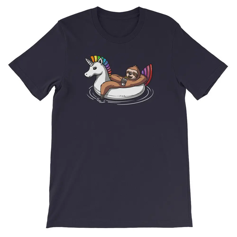 Trendy Cool Design Funny Sloth Ridings Unicorn Float T-Shirt Men's 100% Cotton Short Sleeve Black Tees size S-3XL
Trendy Cool Design Funny Sloth Ridings Unicorn Float T-Shirt Men's 100% Cotton Short Sleeve Black Tees size S-3XL